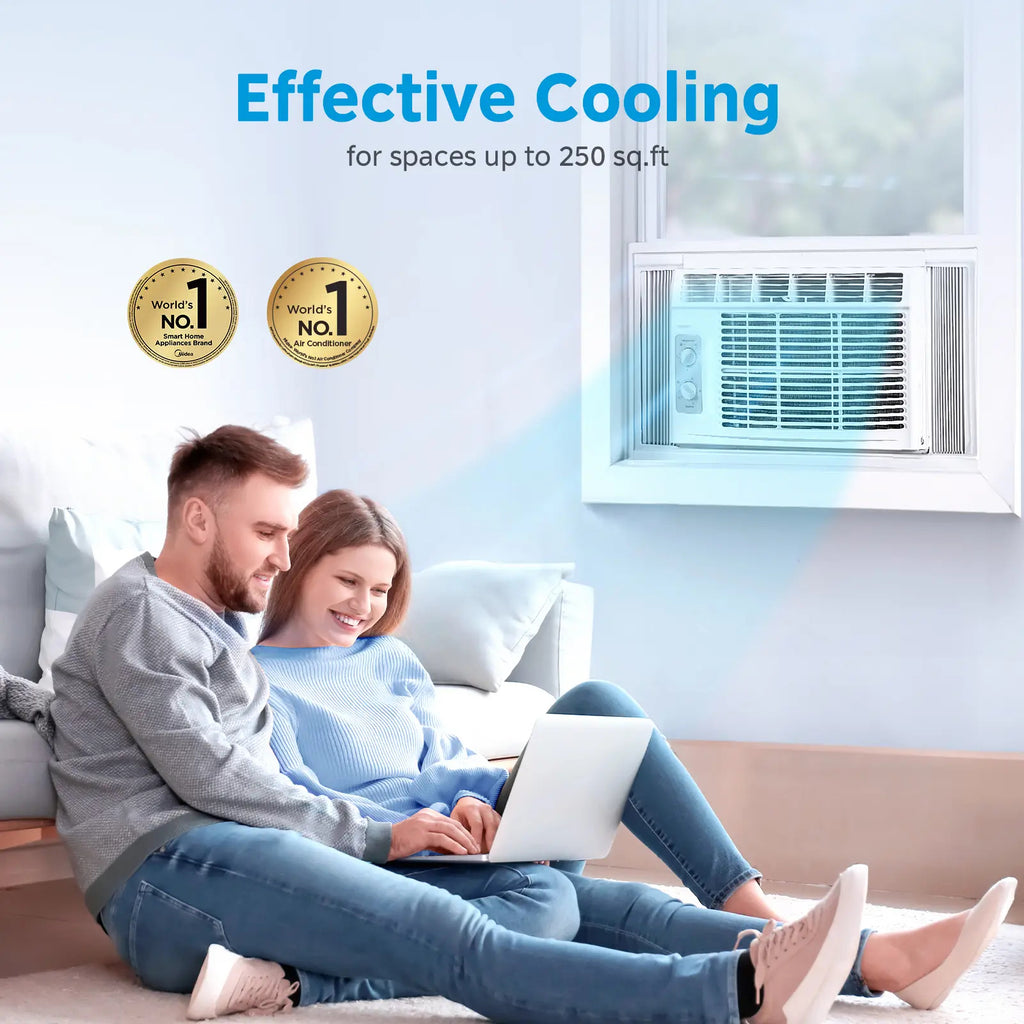 5000 BTU EasyCool Mechanical Small Window Air Conditioner